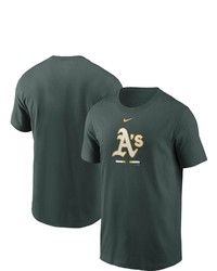 Nike Green Oakland Athletics Legacy T Shirt
