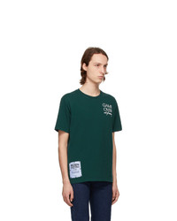 McQ Green Relaxed Logo Game Over T Shirt