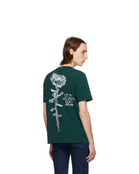 McQ Green Relaxed Logo Game Over T Shirt