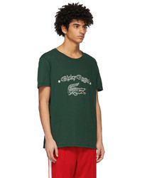 Lacoste Green Ricky Regal Edition Print T Shirt