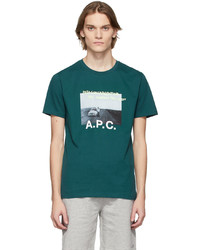 A.P.C. Green Stanley T Shirt
