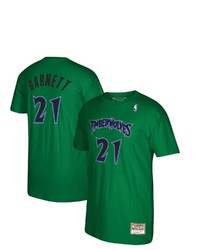 Mitchell & Ness Kevin Garnett Kelly Green Minnesota Timberwolves Reload 20 Name Number T Shirt At Nordstrom
