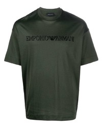 Emporio Armani Logo Cotton T Shirt