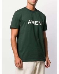 Amen Logo Crew Neck T Shirt