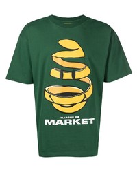 MARKET Logo Print Detail T Shirt