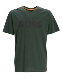 BOSS Logo Print Short Sleeved T Shirt