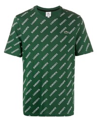 lacoste live Logo Print T Shirt
