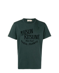 MAISON KITSUNÉ Maison Kitsun Logo Patch T Shirt