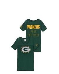 PINK Green Bay Packers Bling Tee