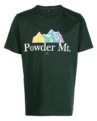 PS Paul Smith Powder Mountain Cotton T Shirt