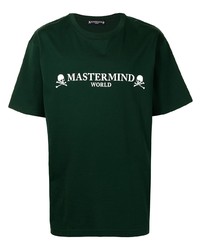 Mastermind World Skull Logo Print Cotton T Shirt