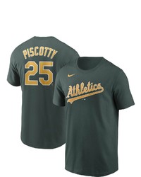 Nike Steve Piscotty Green Oakland Athletics Name Number T Shirt At Nordstrom