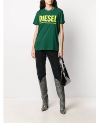 Diesel T Diego Logo Cotton T Shirt