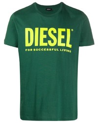 Diesel T Diego Logo Cotton T Shirt
