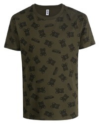 Moschino Teddy Logo Print T Shirt