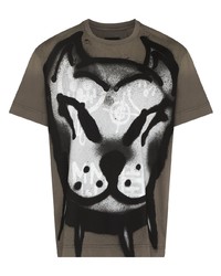 Givenchy X Chito Spray Paint Effect T Shirt