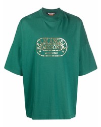 Palm Angels X Missoni Logo Print T Shirt