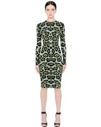 Givenchy Jaguar Printed Jersey Dress