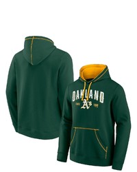 FANATICS Branded Green Oakland Athletics Ultimate Champion Logo Pullover Hoodie