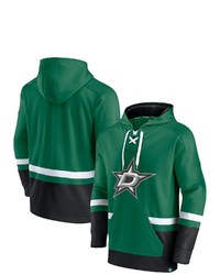 FANATICS Branded Kelly Green Dallas Stars Big Tall First Battle Power Play Pullover Hoodie At Nordstrom