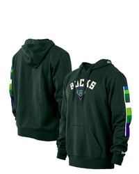 New Era Green Milwaukee Bucks 202122 City Edition Pullover Hoodie At Nordstrom