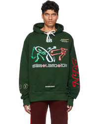 NAMESAKE Green Oversized Sava Hoodie