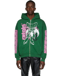 Stray Rats Green Sonic The Hedgehog Edition Rouge Ratgirl Hoodie