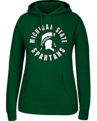 J America Michigan State Spartans College Cotton Pullover Hoodie