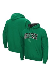Colosseum Kelly Green North Texas Mean Green Arch And Logo Pullover Hoodie At Nordstrom