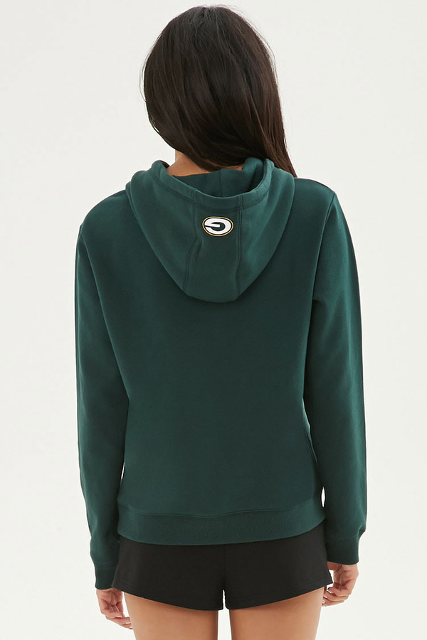 Forever 21 Nfl Packers Fleece Hoodie, $10, Forever 21