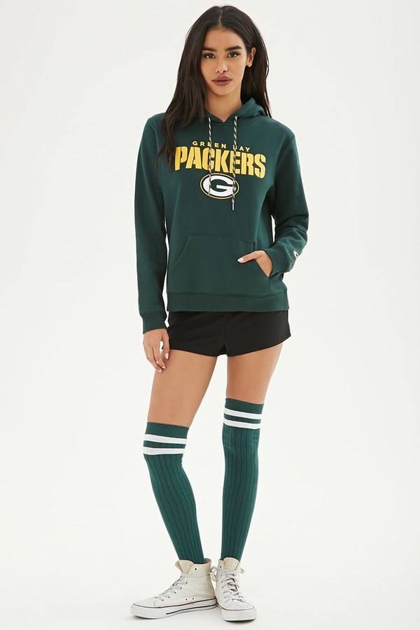 Forever 21 Nfl Packers Fleece Hoodie, $14, Forever 21