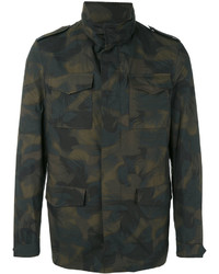 Etro Camouflage Print Jacket