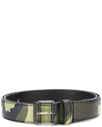 Givenchy Camouflage Print Belt