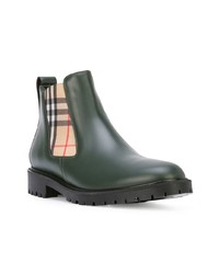 Burberry Vintage Leather Chelsea Boots