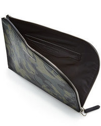 Alexander McQueen Printed Leather Pouch