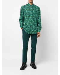 Paul Smith Abstract Print Long Sleeve Shirt