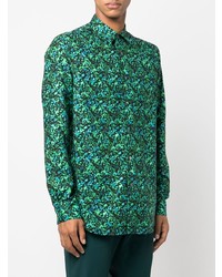 Paul Smith Abstract Print Long Sleeve Shirt