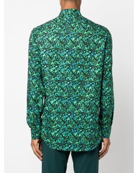 Paul Smith Abstract Print Long Sleeve Shirt