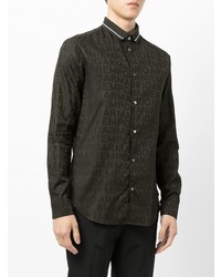 Emporio Armani Logo Button Down Shirt