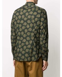 Tintoria Mattei Printed Circles Shirt