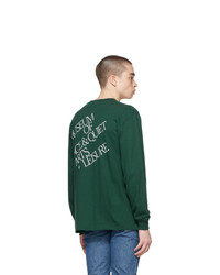 Museum of Peace and Quiet Green Cotton Arts And Leisure Long Sleeve T Shirt