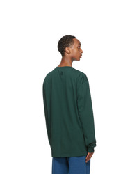 Lanvin Green Long Sleeve T Shirt
