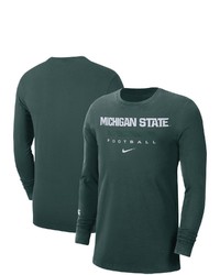 Nike Green Michigan State Spartans Word Long Sleeve T Shirt At Nordstrom