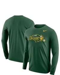Nike Green Ndsu Bison Primary Logo Long Sleeve T Shirt At Nordstrom