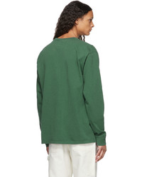 Stussy Green Wreath Long Sleeve T Shirt
