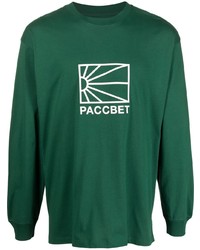 PACCBET Logo Print Cotton T Shirt