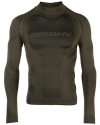 Misbhv Logo Print Slim Cut T Shirt