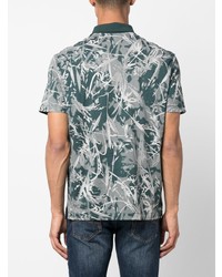 Armani Exchange Graphic Print Cotton Polo Shirt