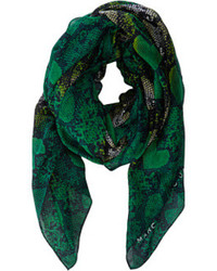 Marc by Marc Jacobs Marc By Marc Jacob Heart Snake Print Scarf Scarve