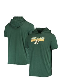 New Era Heathered Green Oakland Athletics Hoodie T Shirt In Heather Green At Nordstrom